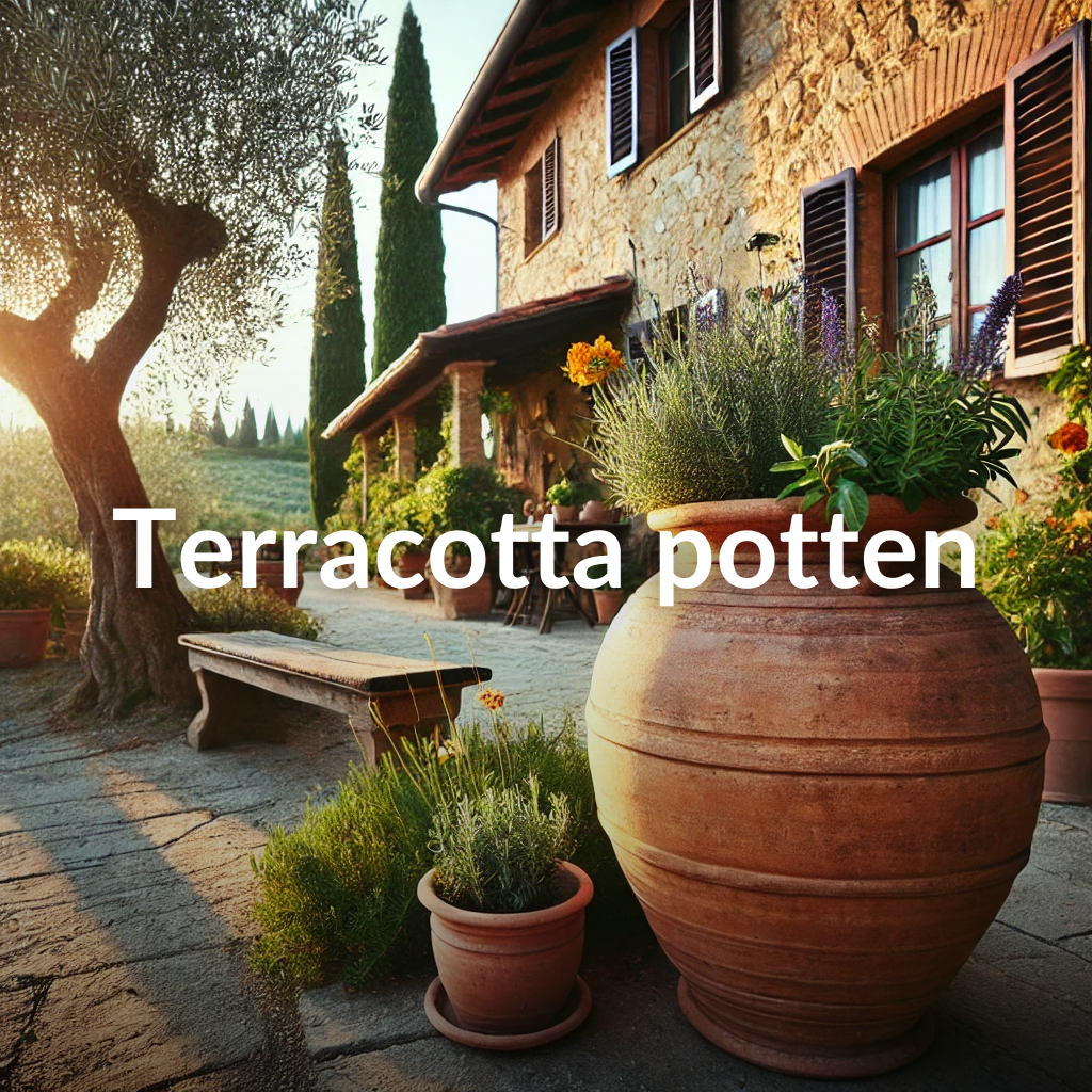 vasi terracotta biscottini